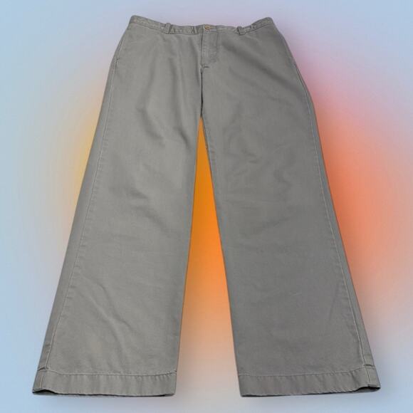 J. Crew Men's 36 x 34 Gray ESSENTIAL CHINO Pants - Picture 2 of 4